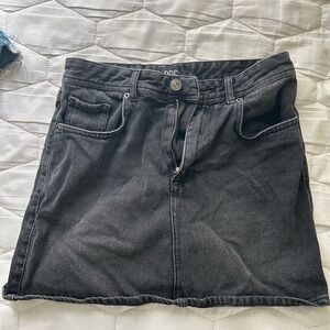 Urban Outfitters Black Denim Skirt